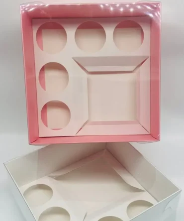 5 Cupcake Holder Box